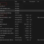 Image of a Windows file screen showing folders and files.