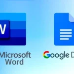 Logos for Microsoft Word and Google Docs